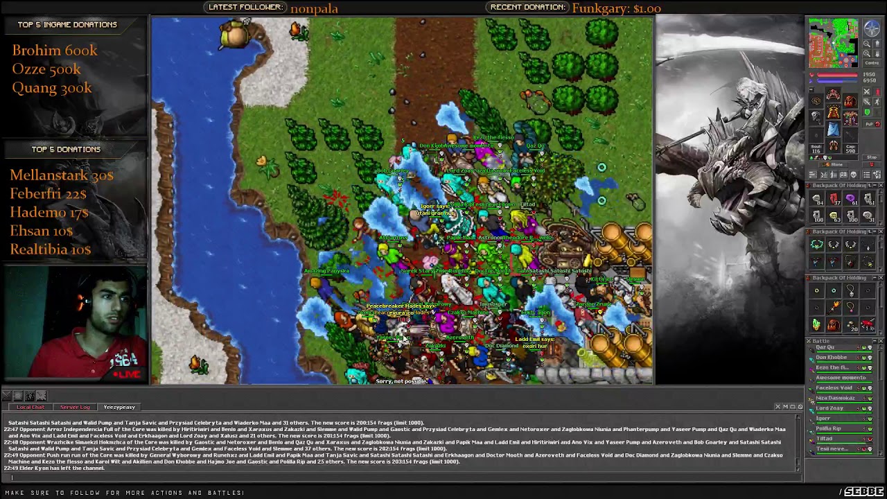 Tibia Morta Retro PVP War Mode 3