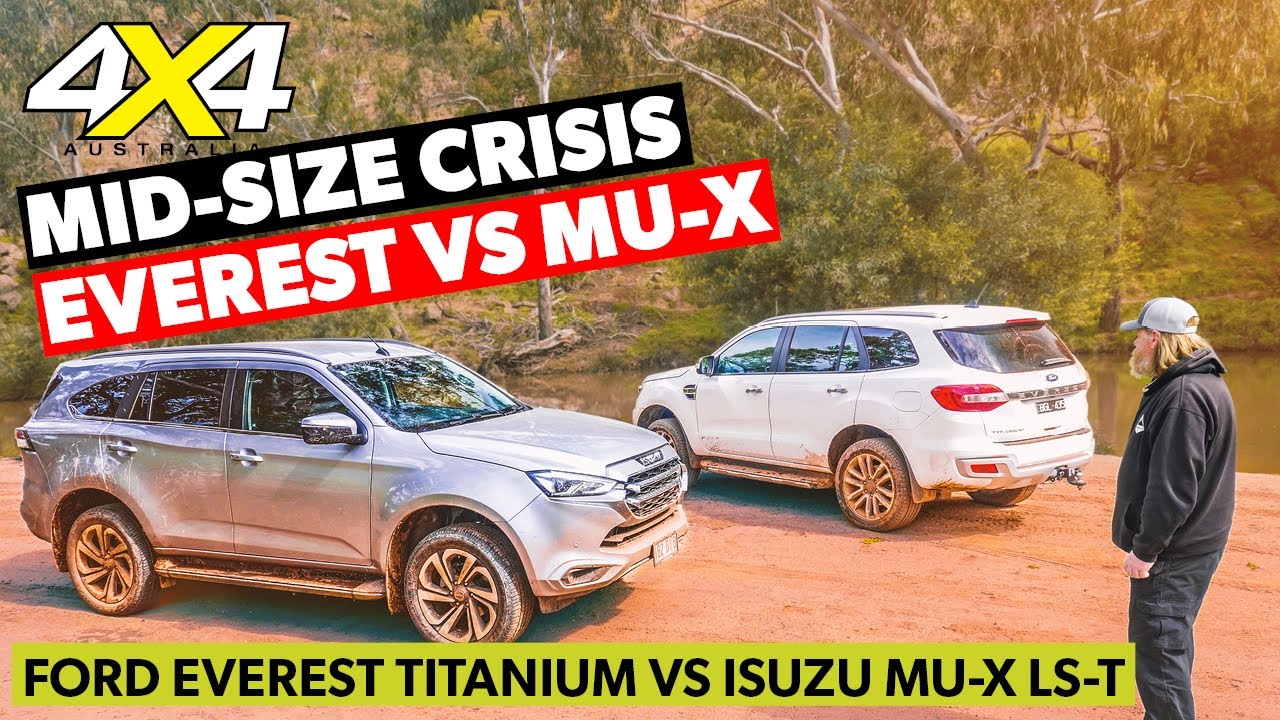 Ford Everest Titanium vs Isuzu MU-X LS-T | 4X4 Australia