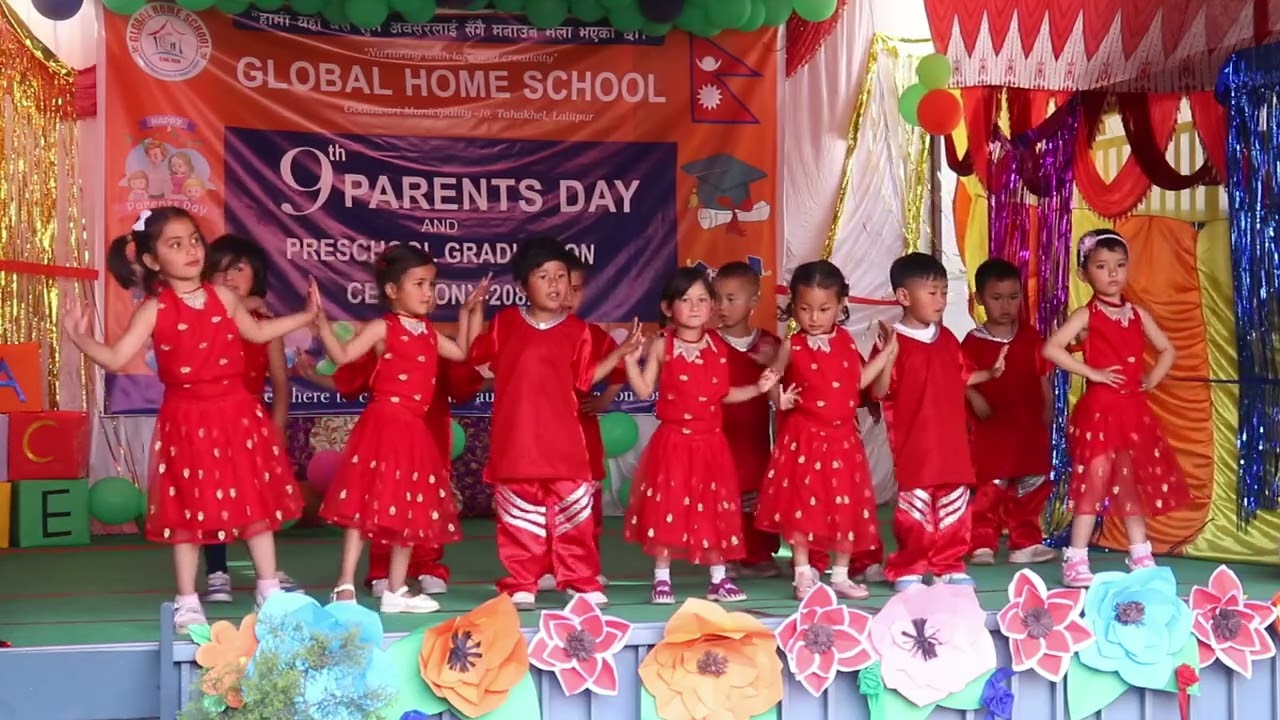 school  nepali dance pustakko  panama// parents day