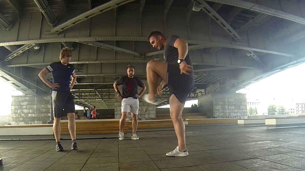 Under bridge footbag session 01