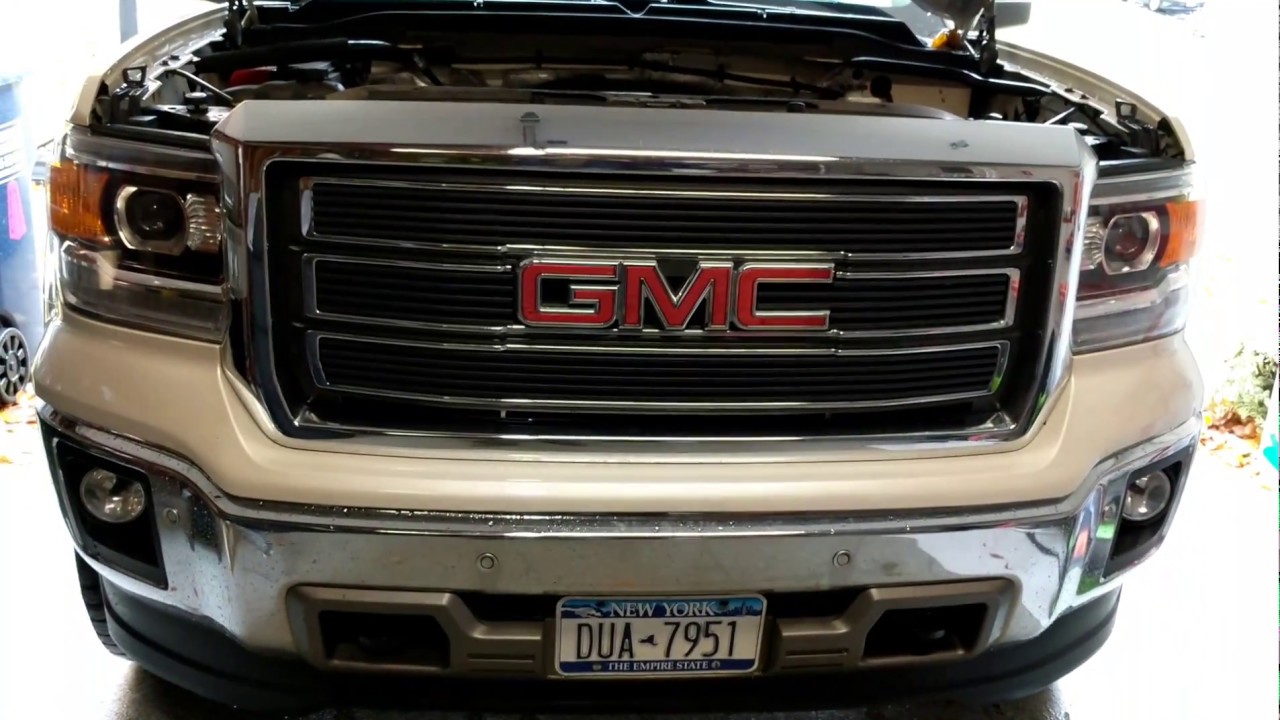 2014-2015 GMC Sierra APS billet grill insert