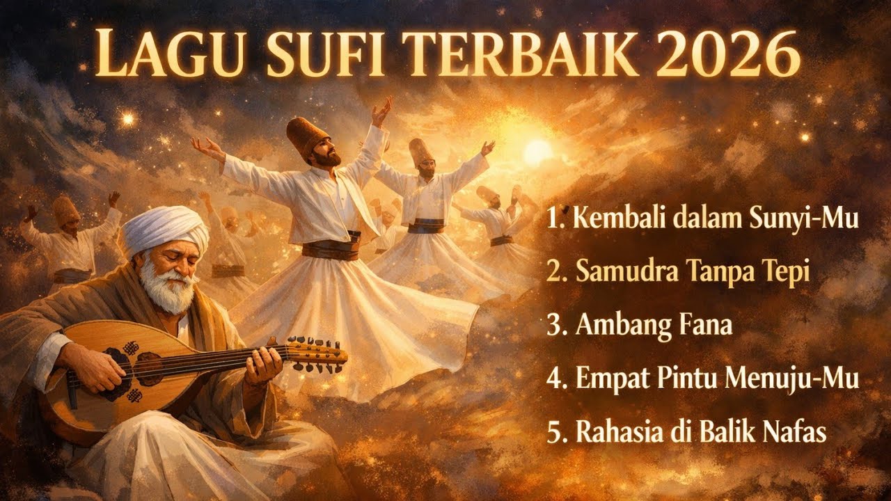 LAGU SUFI TERBAIK 2026 || KEMBALI DALAM SUNYI-MU - SAMUDRA TANPA TEPI - RAHASIA DI BALIK NAFAS