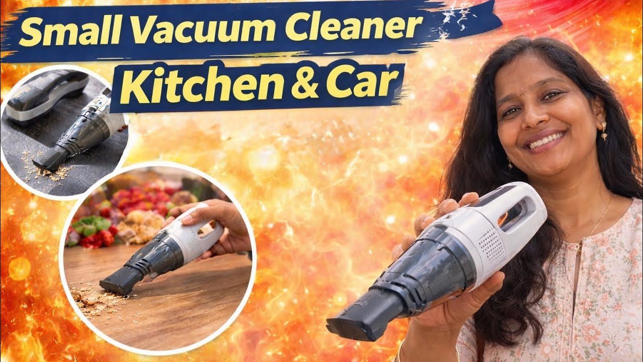 வீட்டிற்கு உதவும் சாதனங்கள் & Handy Vacuum Cleaner || Tamil family vlog