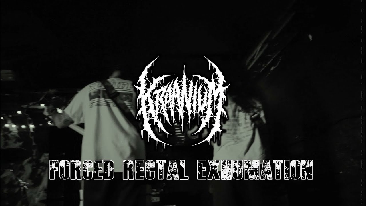KRAANIUM - FORCED RECTAL EXHUMATION [OFFICIAL LIVE VIDEO] (2018) SW EXCLUSIVE