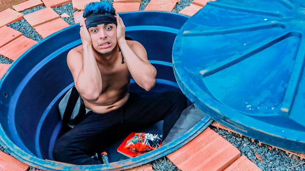 24 HORAS NA CAIXA D'AGUA