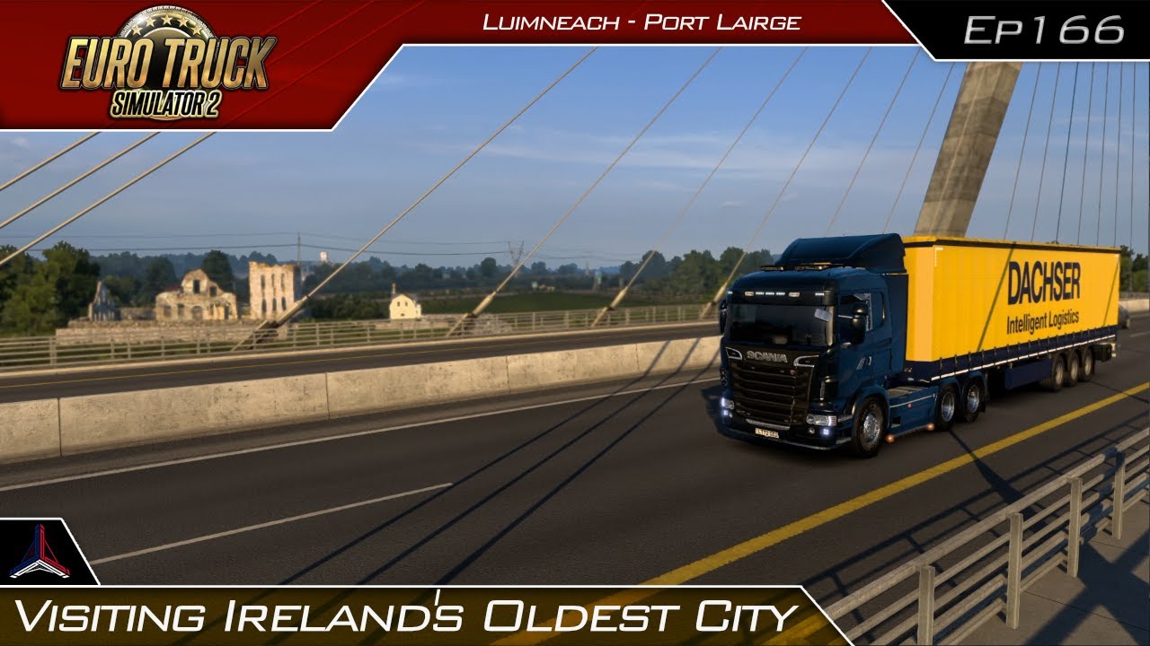 Visiting Ireland's Oldest City | Euro Truck Simulator 2 - Promods 2.70 | 