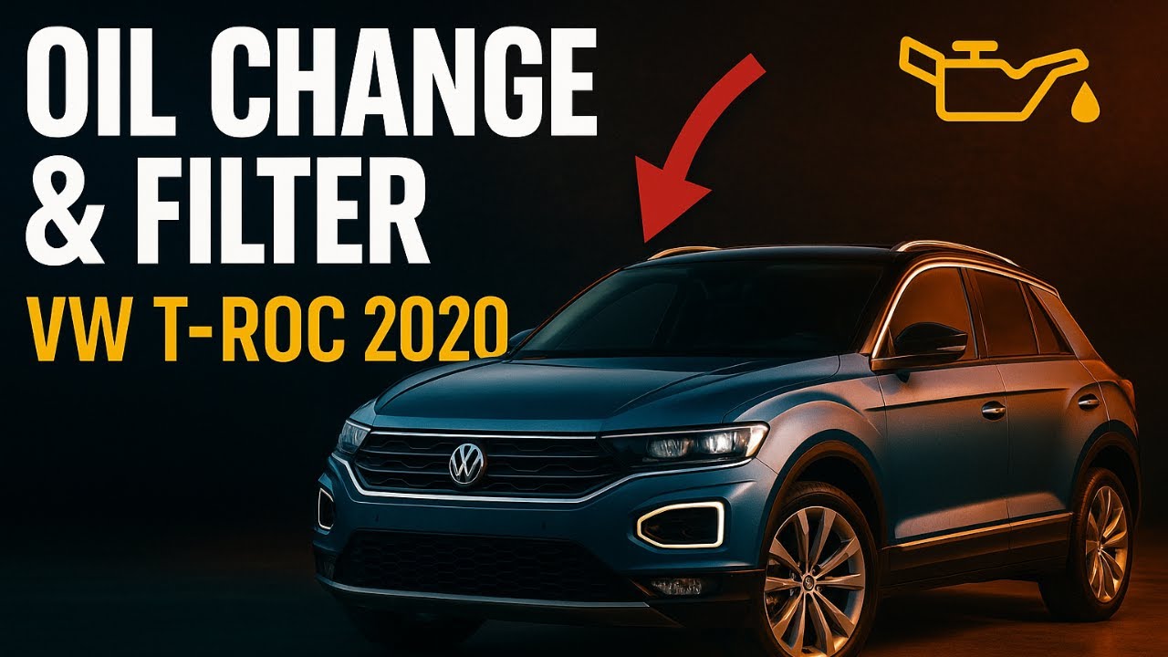 How to change oil and oil filter - Volkswagen T-Roc 2020