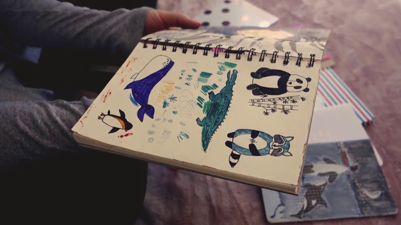 [ASMR] notebook collection | tapping & scratching | soft spoken