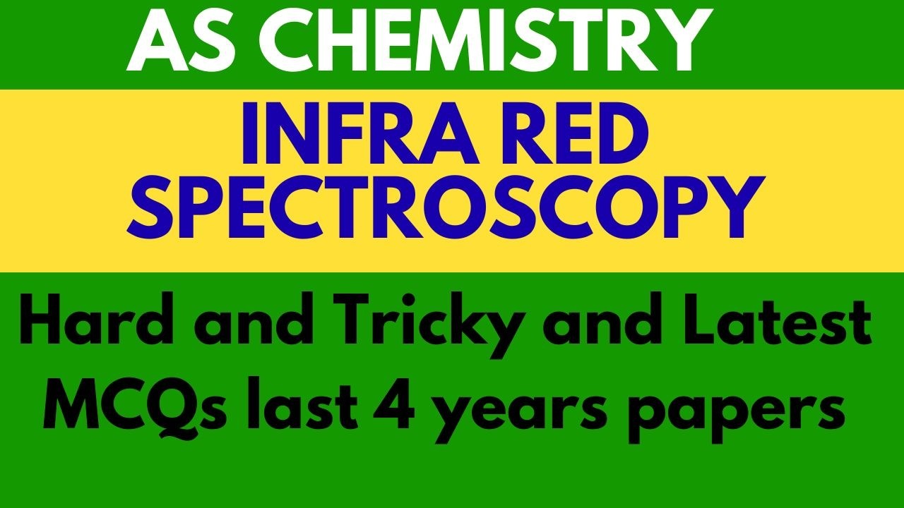 Infrared Spectroscopy MCQs | Complete Practice with Explanations | A-Level Chemistry