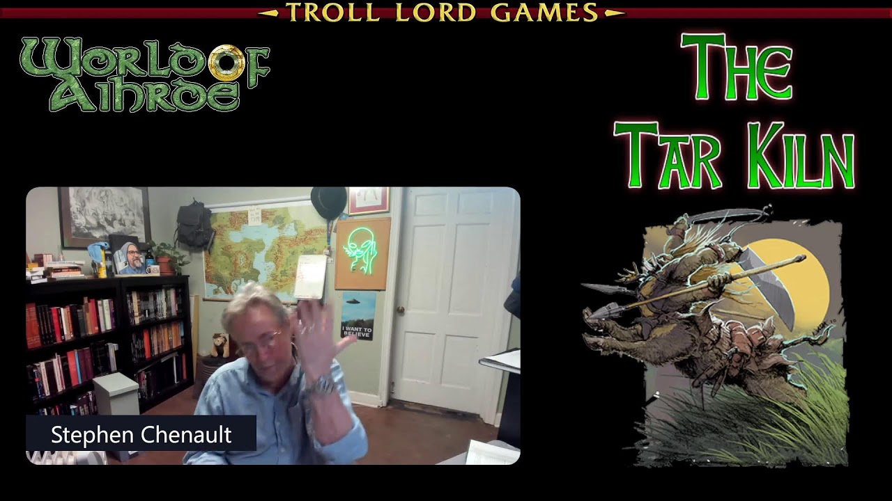 🪾 The Tarkiln, Updates & RPGs! w/ Stephen Chenault⭐️#SIEGE #ttrpg #playcnc #aihrde #ama