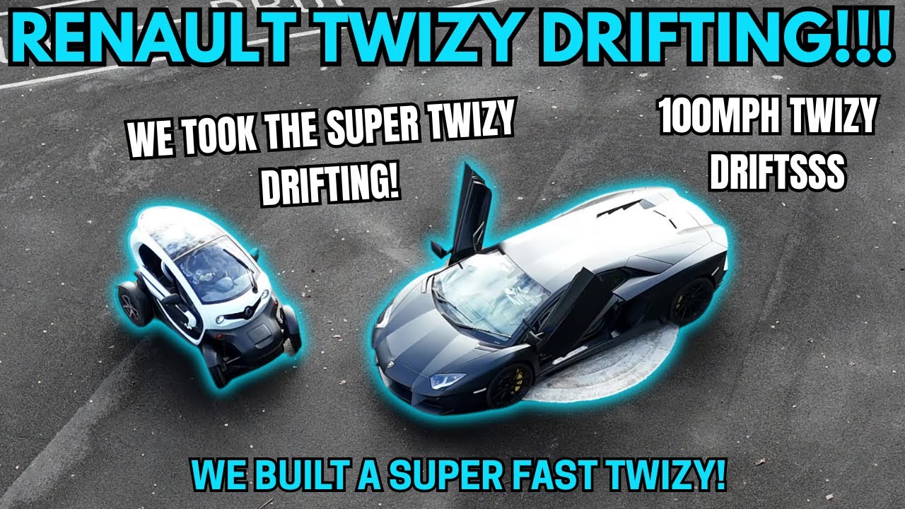 Renault Twizy с двигателем STARK ДРИФТИТ!!