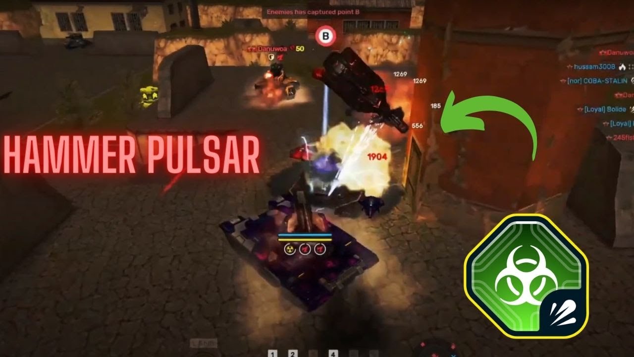 Tanki Online | Hammer Pulsar Augment OP !!!