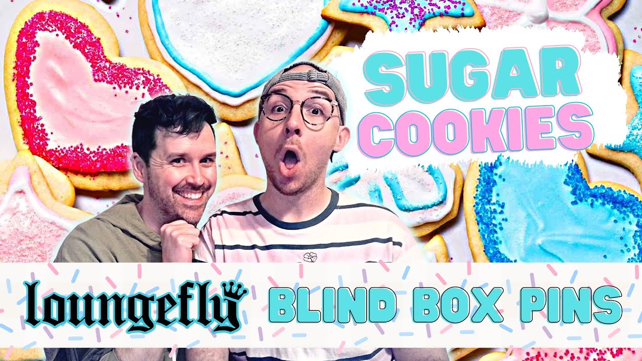 Loungefly Disney Sugar Cookie Portrait Blind Box Pins | BoxLunch Haul | Mystery Pin Unboxing
