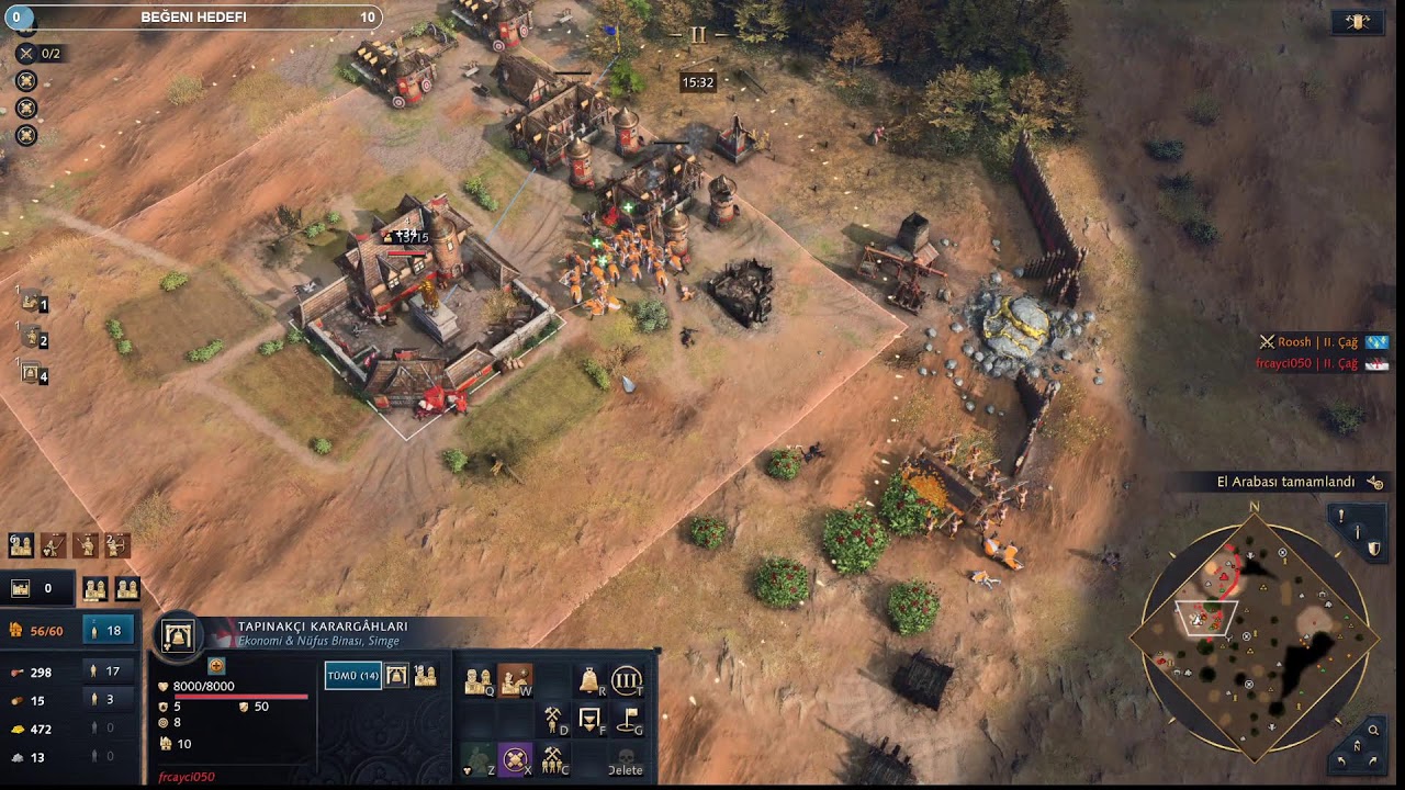 Age of Empires IV Türkçe Canlı Yayın | Ranked Maçlar & Strateji