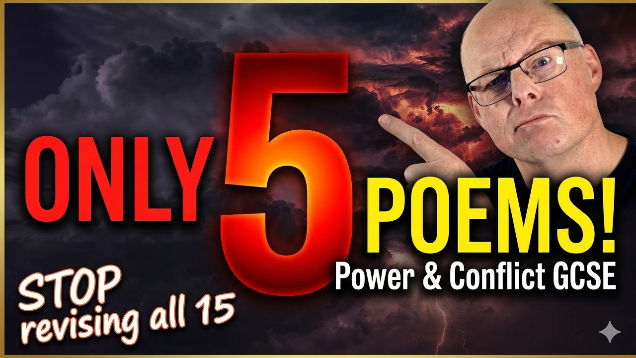 The ONLY 5 Poems You Need to Revise (Power & Conflict GCSE)