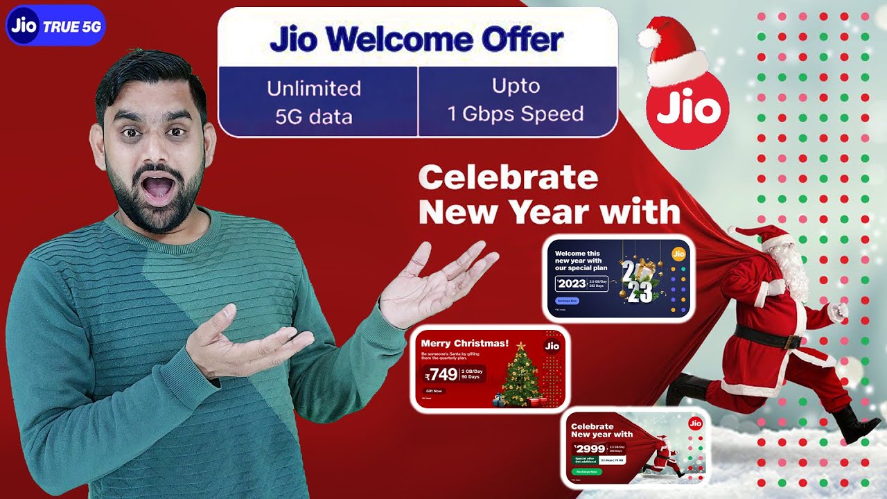 Jio Launch New Year Long Term Recharge With Jio True5G Welcome Offer Benefit | Jio New Year Recharge