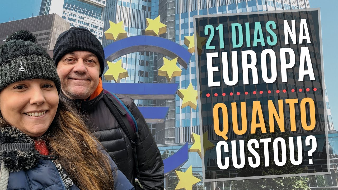 QUANTO GASTAMOS NA EUROPA? - Nossas DESPESAS DETALHADAS com hospedagem, alimentação e mais!