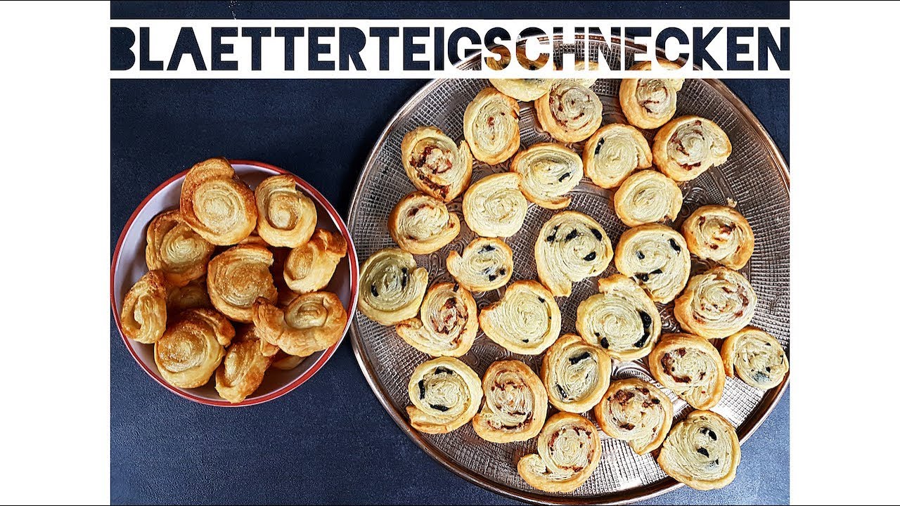 Blätterteig Schnecken einfach gemacht (VEGAN)