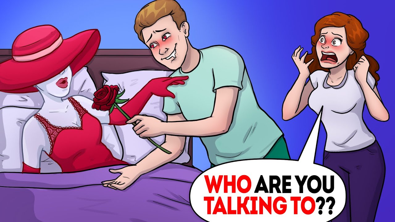 Husband cheated on me with an invisible girl!