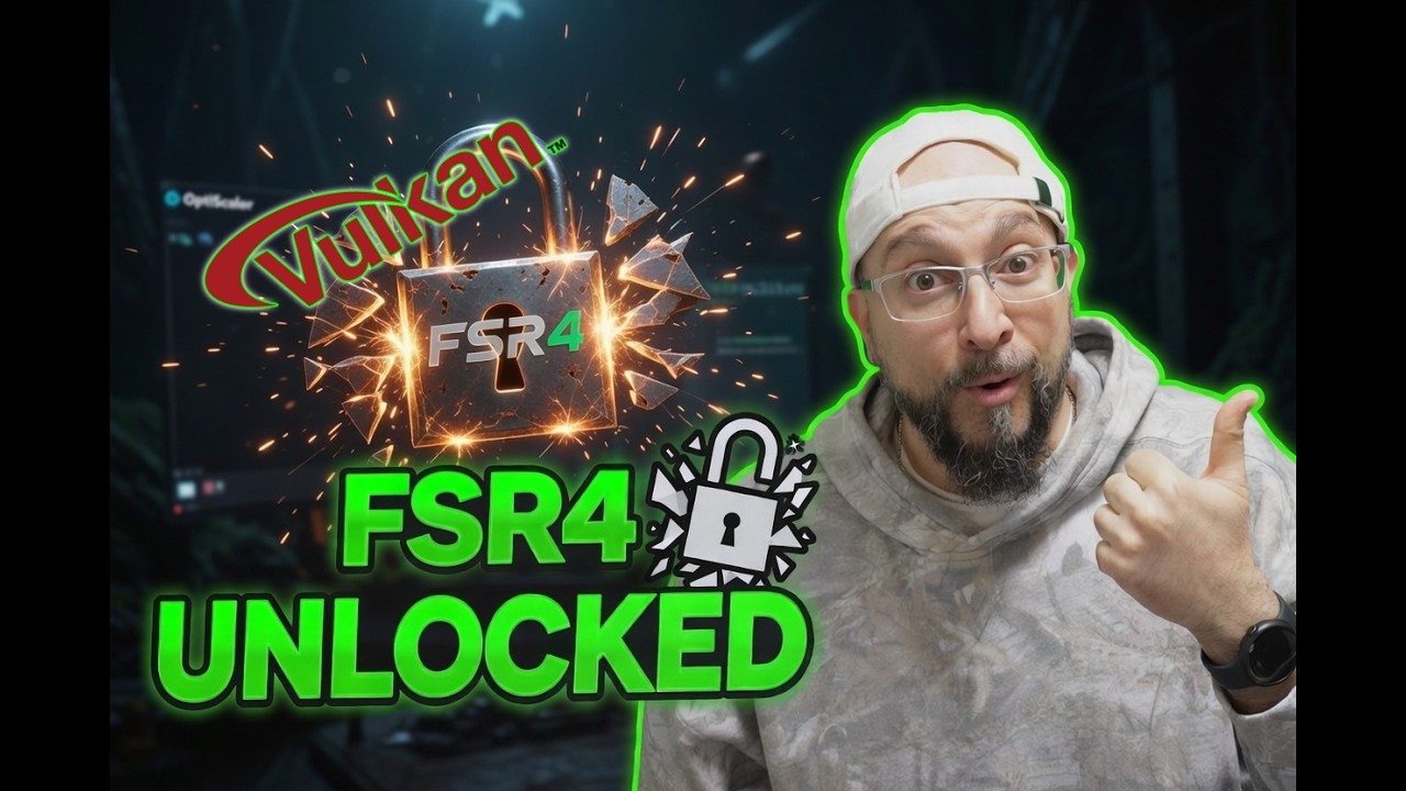 Unlock FSR4 on Vulkan: The Guide AMD Won't Make