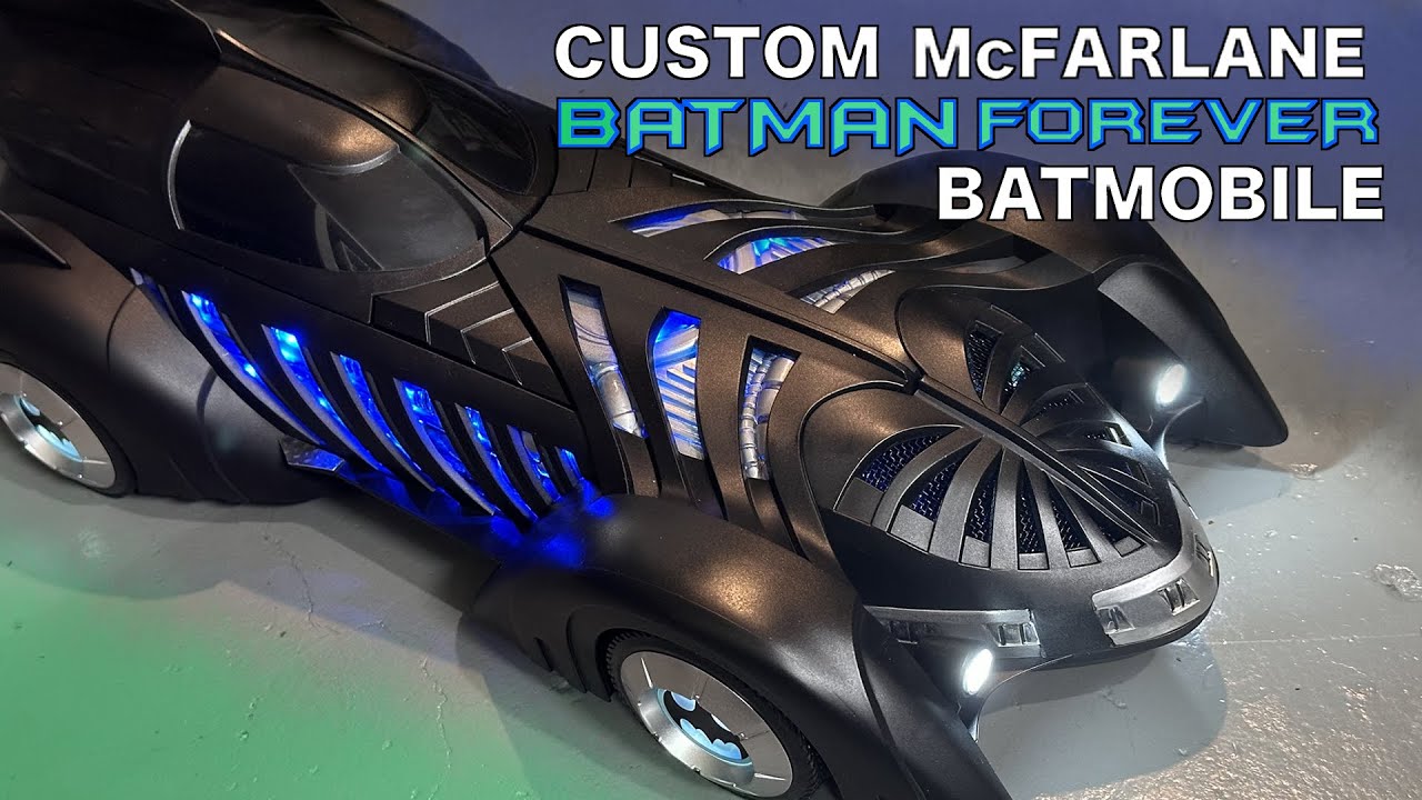 CUSTOMIZING THE McFARLANE BATMAN FOREVER BATMOBILE