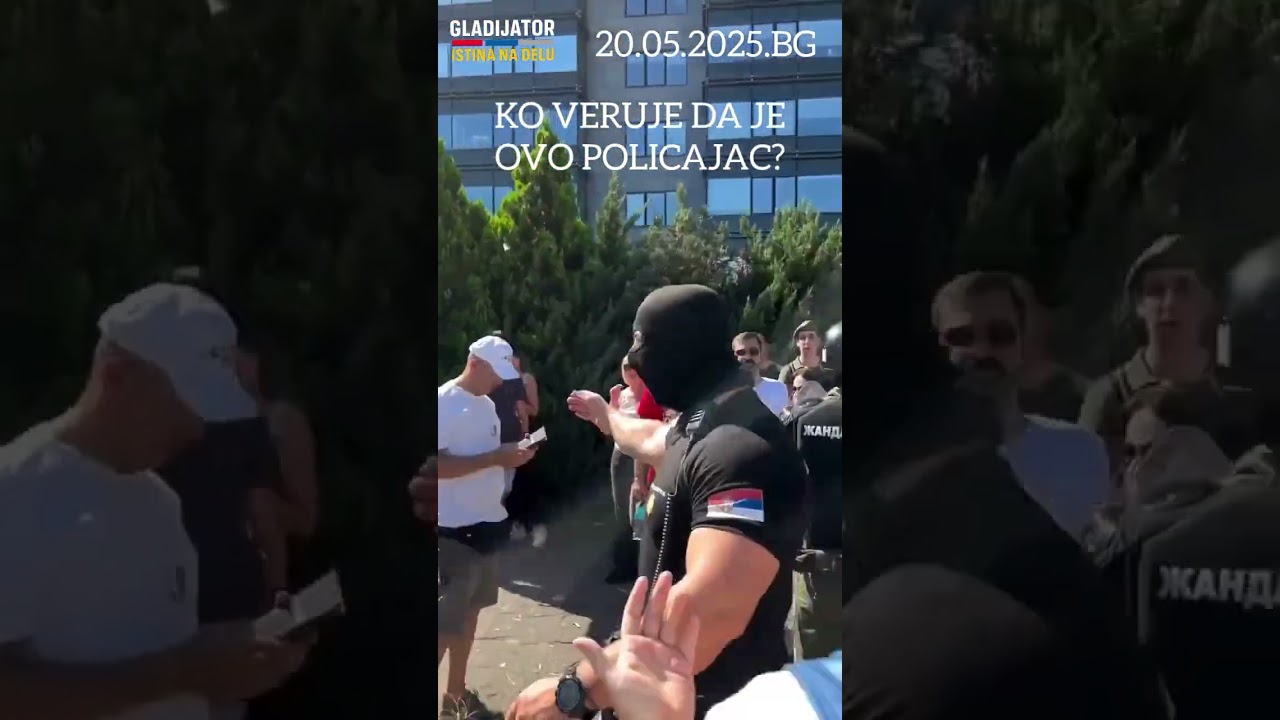 GOVOR POLICAJCA ILI? #policija #srbija #studenti #beograd