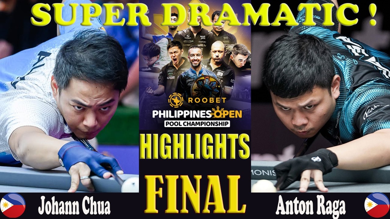 FINAL | Johann Chua vs Anton Raga | HIGHLIGHTS |2026 Philippines Open