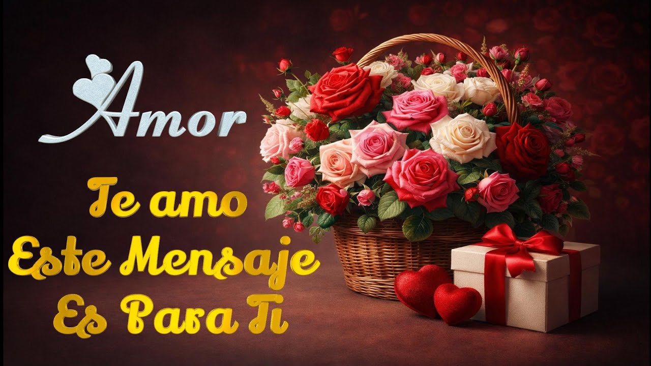 MENSAJE DE AMOR🌹Amor No Tienes Idea Cuánto Te Amo