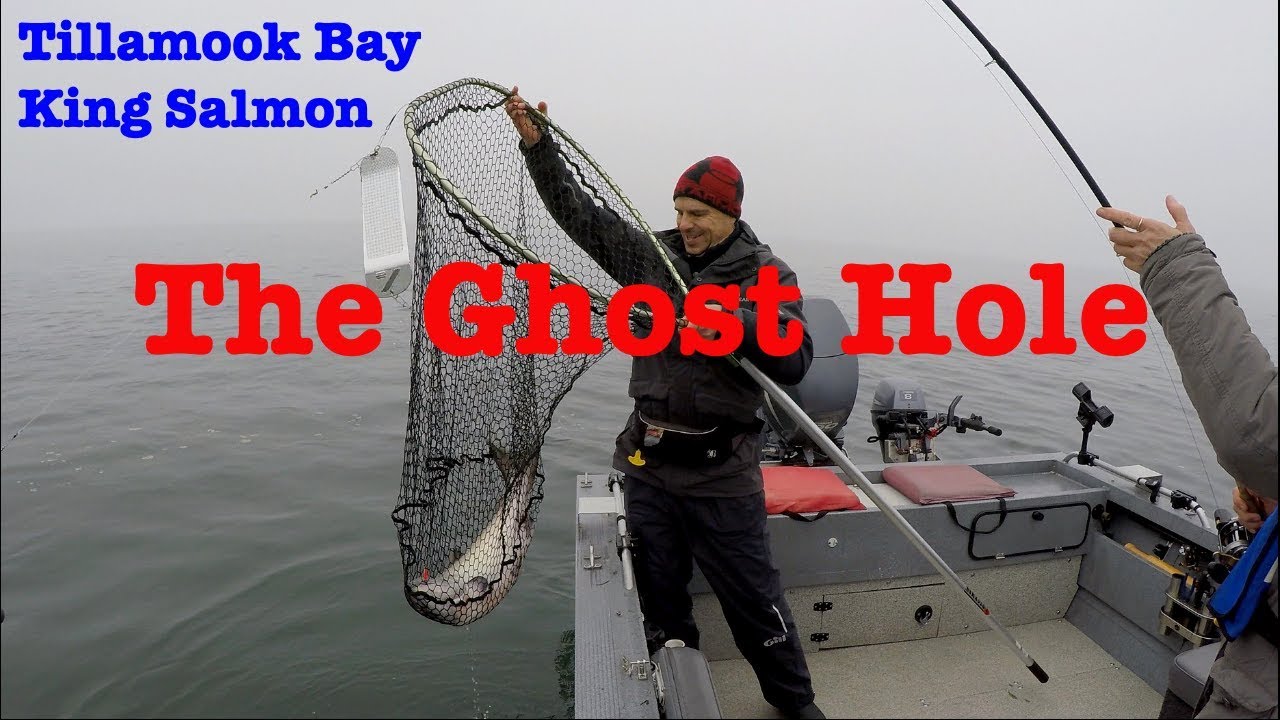 Chinook Salmon Fishing in Tillamook Bay on October 19, 2018.  Fishing with David Pyle.