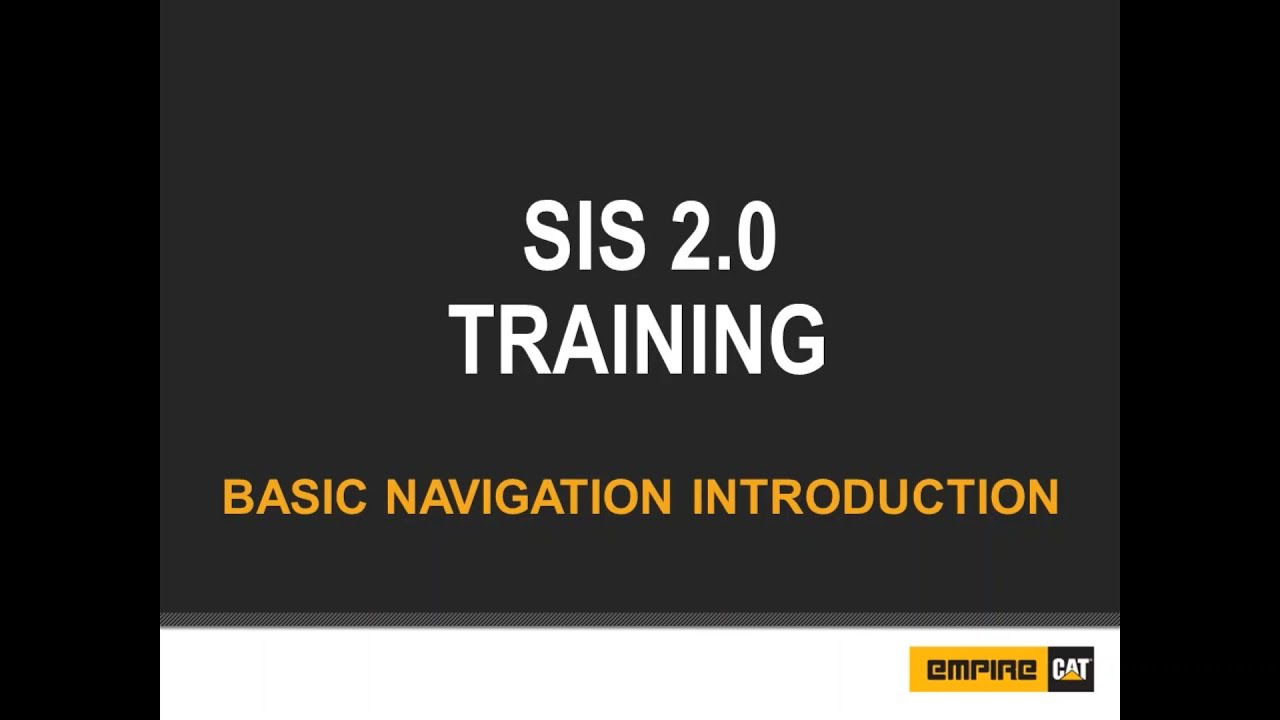 Cat SIS 2.0 Training Video | Empire Cat