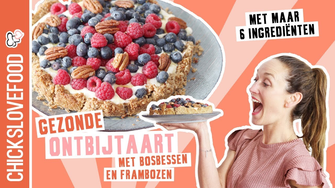 GEZONDE ONTBIJT TAART | CHICKSLOVEFOOD