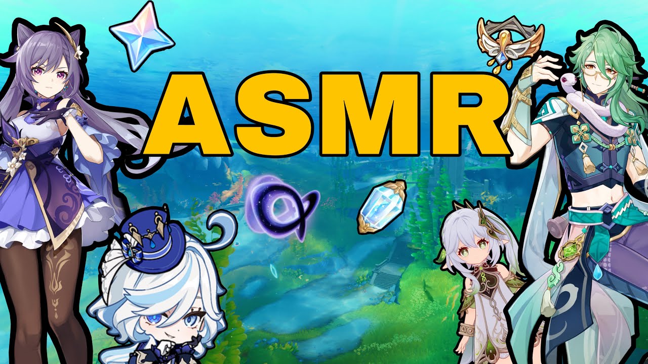 [ASMR] Genshin Impact- Farm with me! Weekly Boss, Golden Troupe, and Combat event!