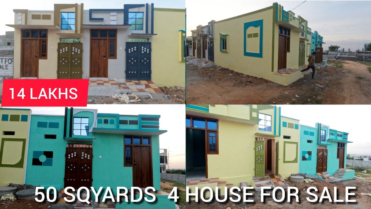 50 SQYARD 4.HOUSE READY TO  MOVE NEW CONSTRUCTIONS  HOUSE FOR SALE IN J.B HILLS  QUBA COLONY.