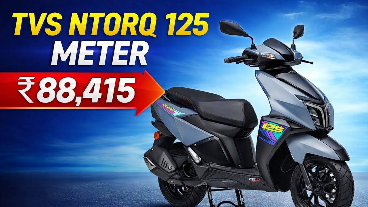 ₹88,000 me itna powerful scooter? TVS NTORQ 125 Full Review 😳 