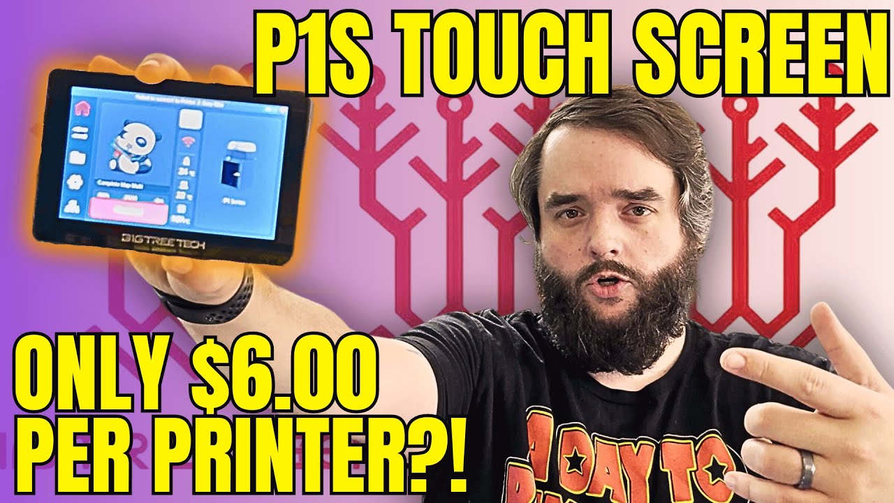 Fixing The HUGE Problem With Bambu's P1S | Bigtree-Tech Panda Touch