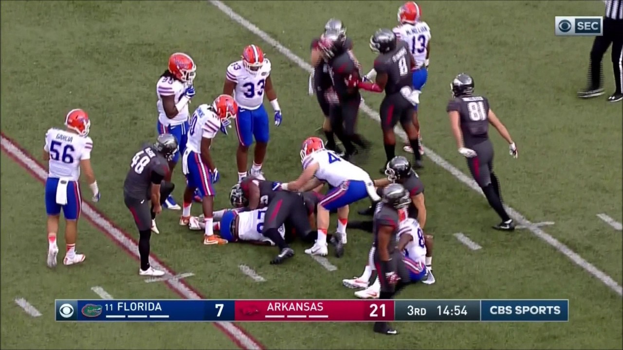 Arkansas vs. #11 Florida 2016