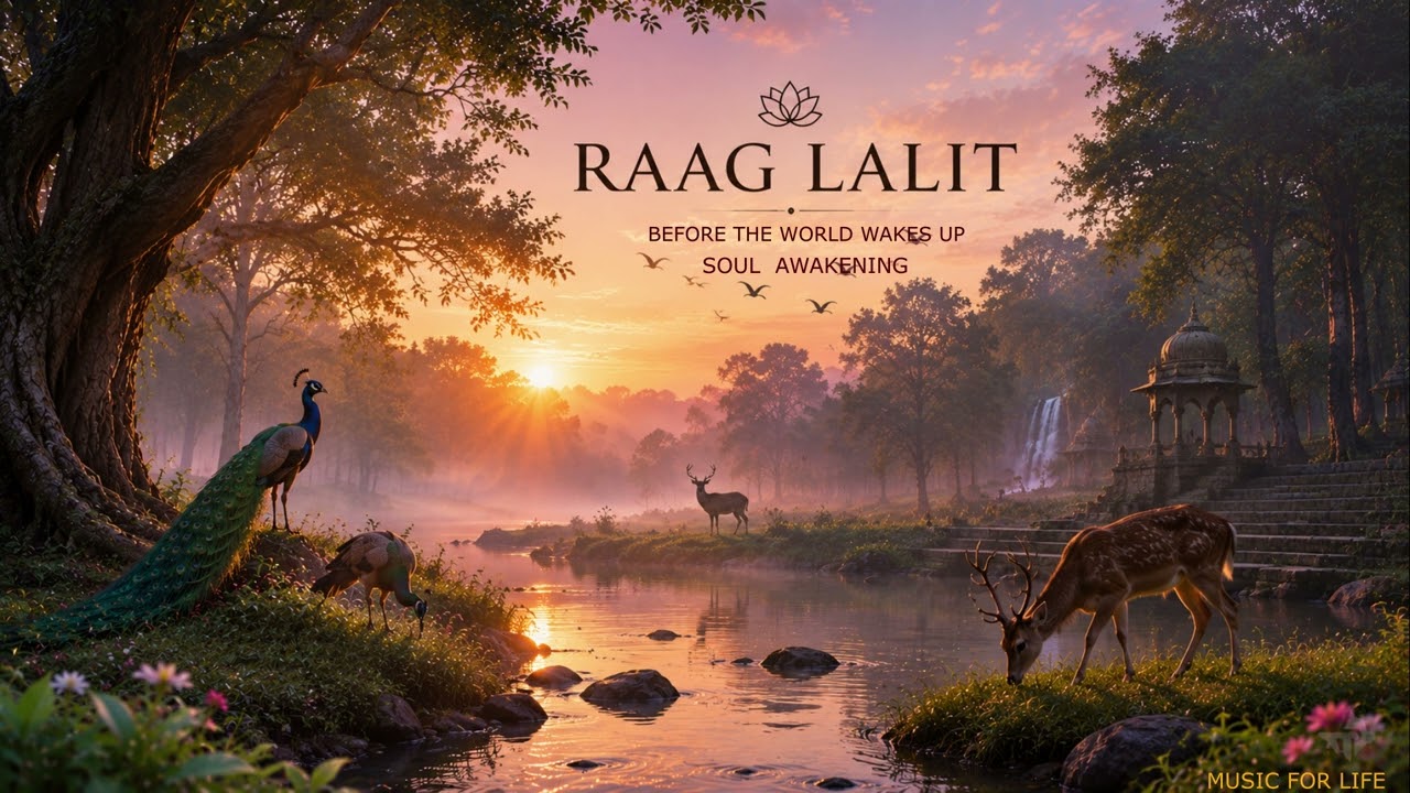 Before the World Wakes Up | Raag Lalit Inspired Music for Inner Peace, Stillness & Soul Awakening
