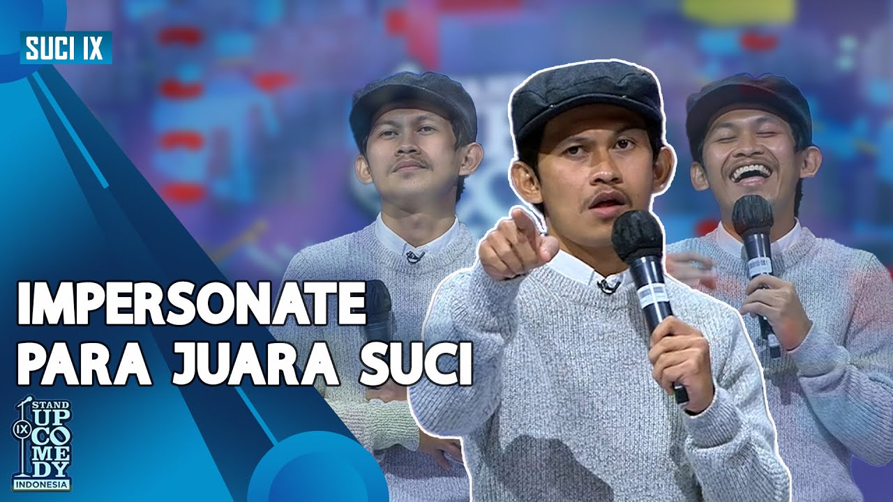 Stand Up Indra Jegel: Impersonate Babe Cabita Hingga Ridwan Remin - SUCI IX [CHAMP ARENA]