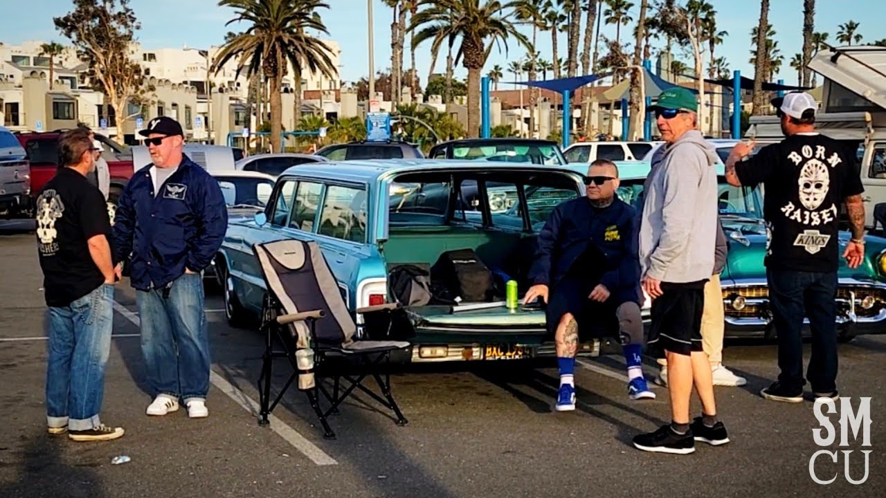 Friday Night Car Meet-up at Beach