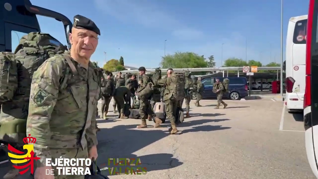 Se inicia el despliegue de #paracaidistas #EjércitodeTierra ejercicio #SwiftResponse 25 en #Letonia.