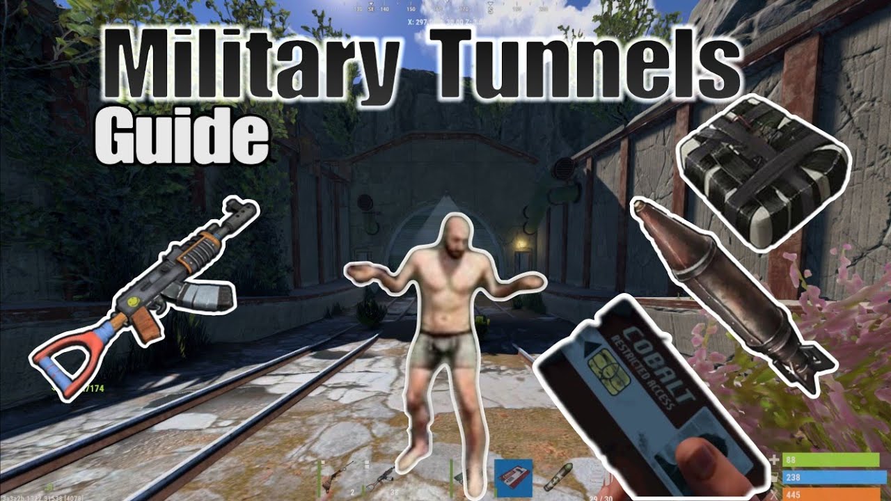 Rust - Military Tunnels Card Guide