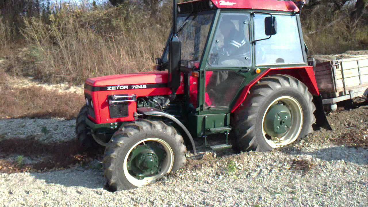zetor 7245 - 4x4 NOSPIN