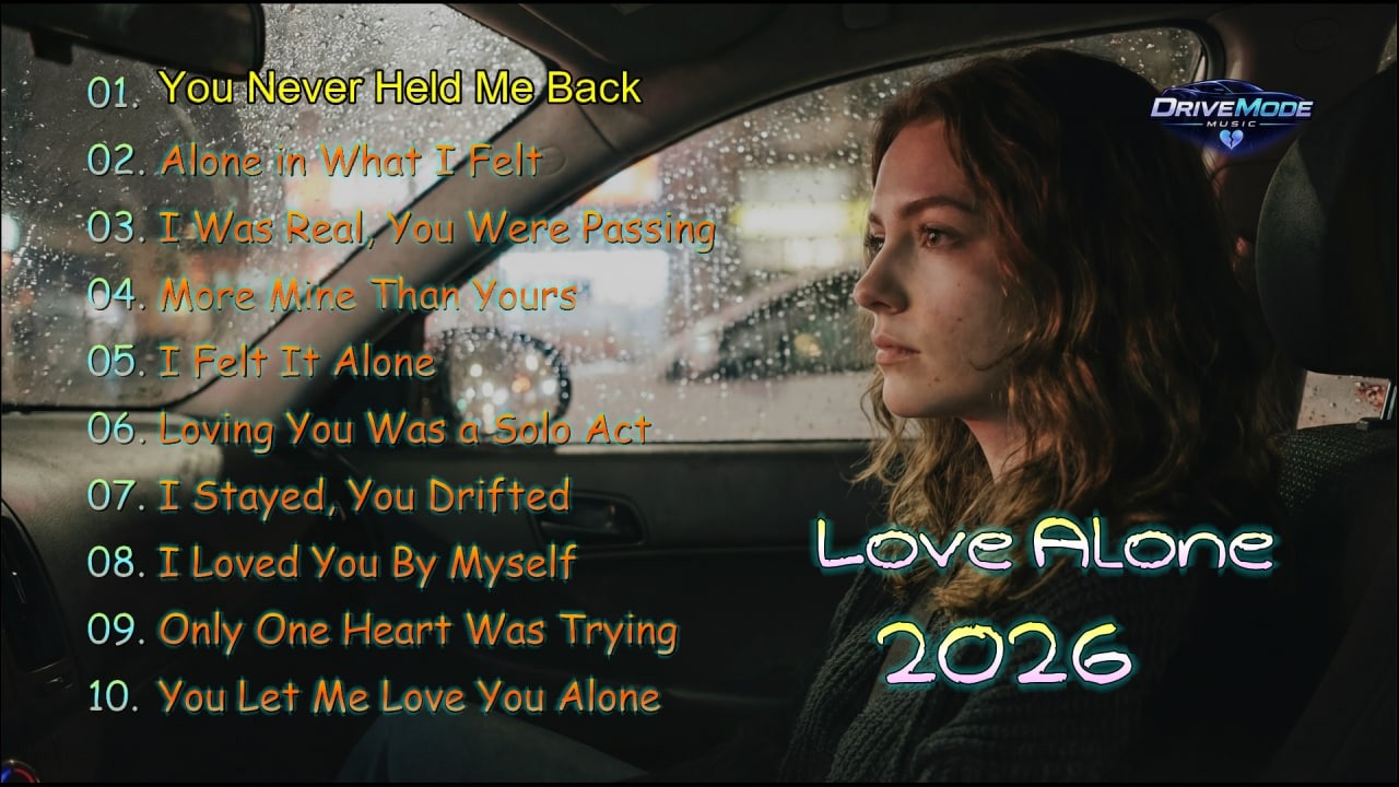 Love Alone 2026 💔 Sad Night Drive Playlist