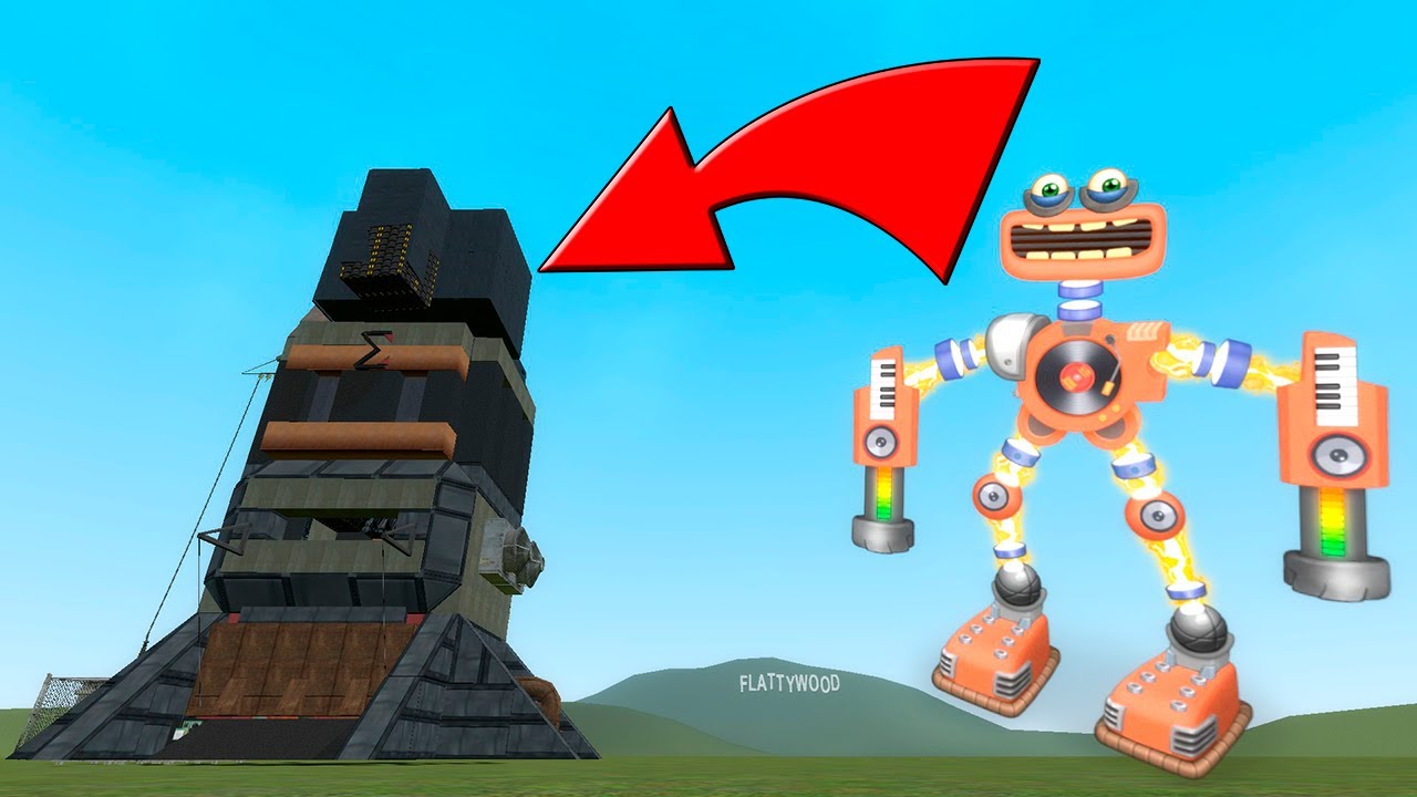 MY SINGING MONSTERS All Fanmade Wubbox vs Towers in Garry's Mod Part 42