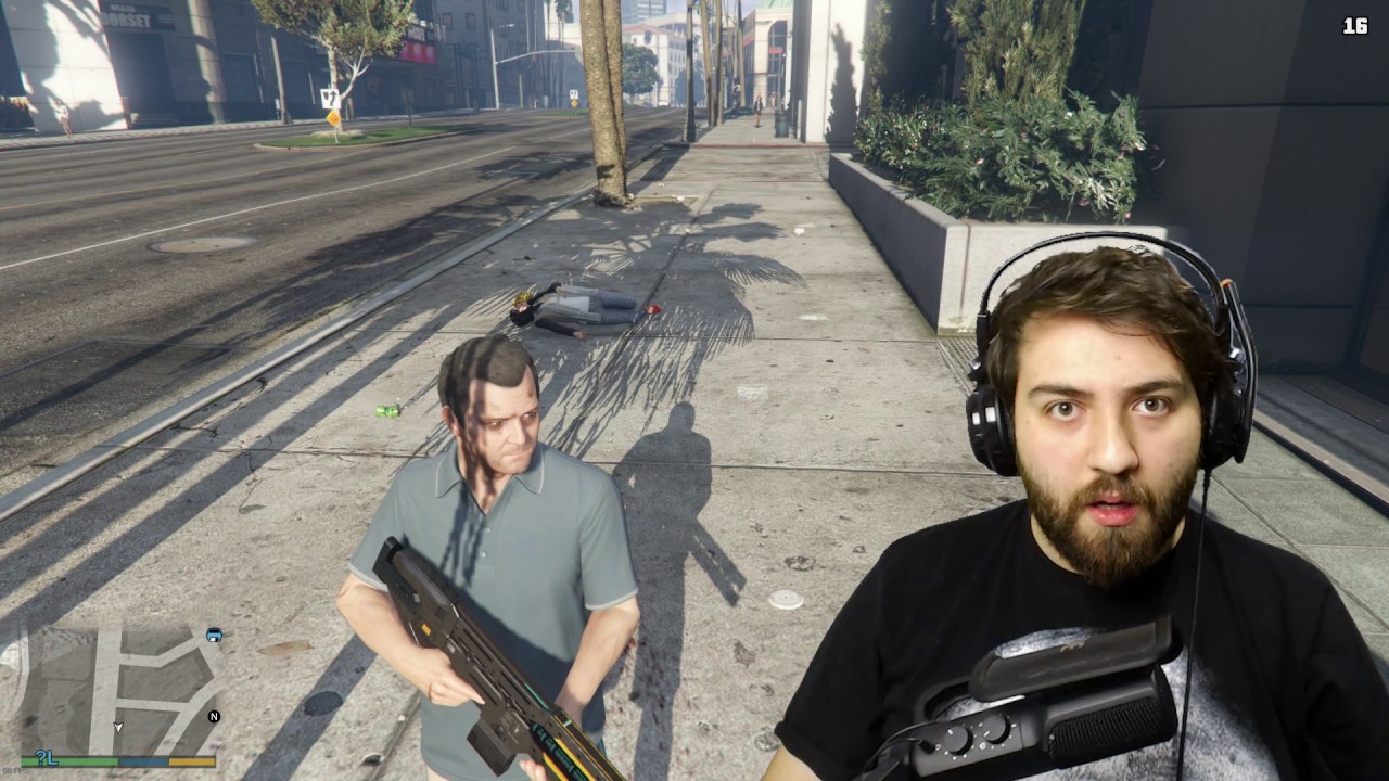 Komik Gravity Gun Mod !!! - Grand Theft Auto 5 Modları !!!