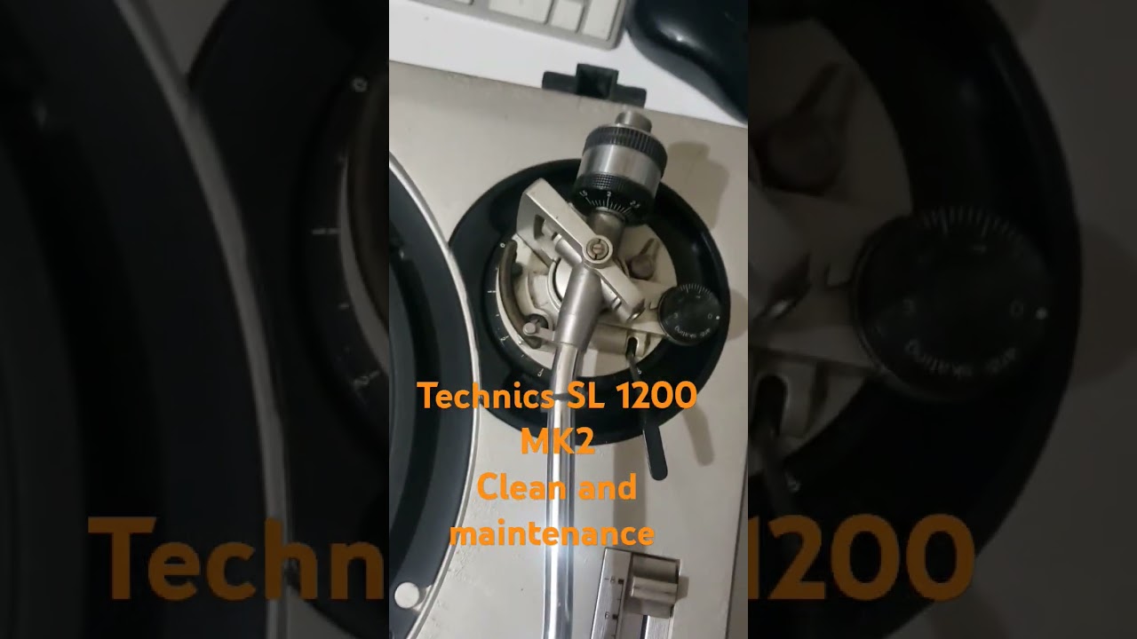 Technics SL1200 MK2 Clean and maintenance gifted by Dj Supreme 35 years ago