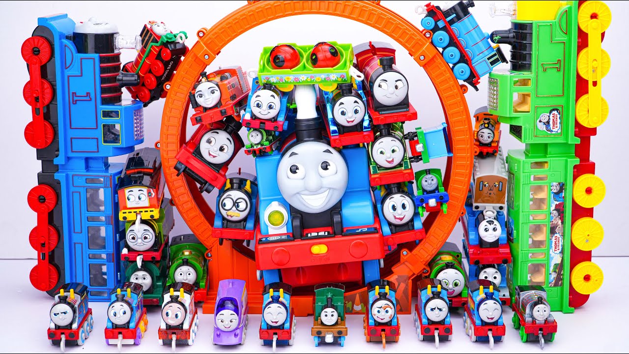 Thomas & Friends Track Toys Collection ASMR | Thomas & Friends Takara Tomy Pla-Rail GOGO & Train Set
