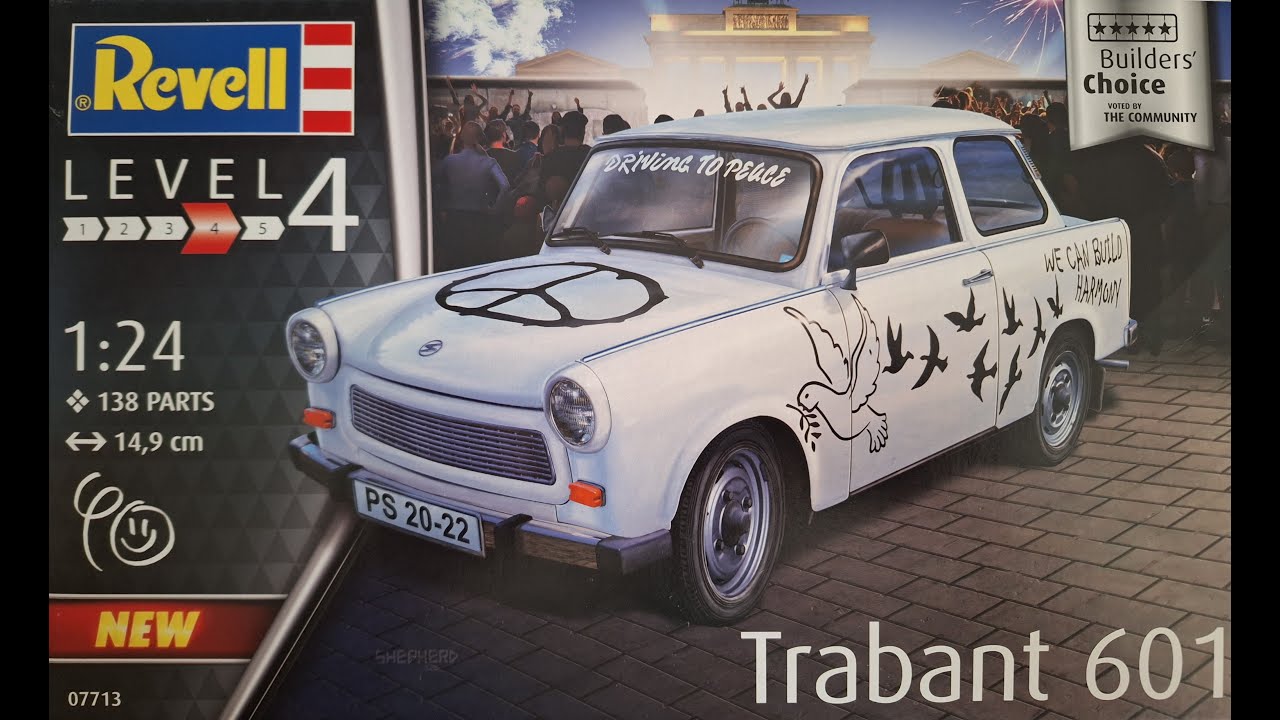 Trabant 601 Revell 1/24 Full Video