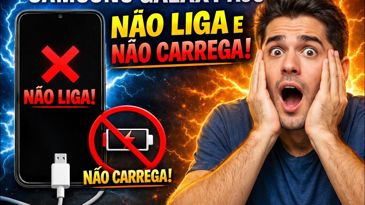 Samsung galáxia A50 não liga e não carrega ,dica topizeira .