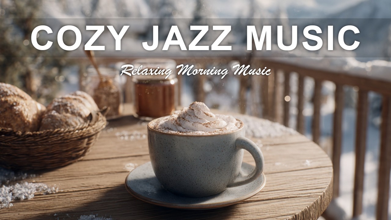 Cozy Jazz Music| Silken coffee jazz – calming & relaxing music